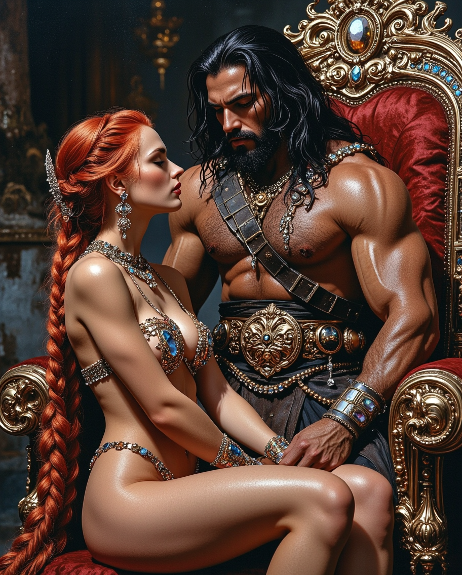 Dark Fantasy Lord Conan — AI generated image